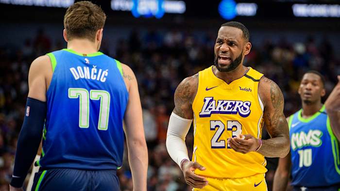 LeBron James vs. Luka Doncic